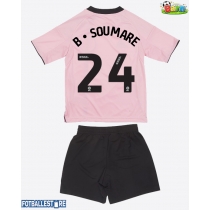 Leicester City Boubakary Soumare #24 Tredjedraktsett Barn 2025-26 Kortermet (+ Korte bukser)